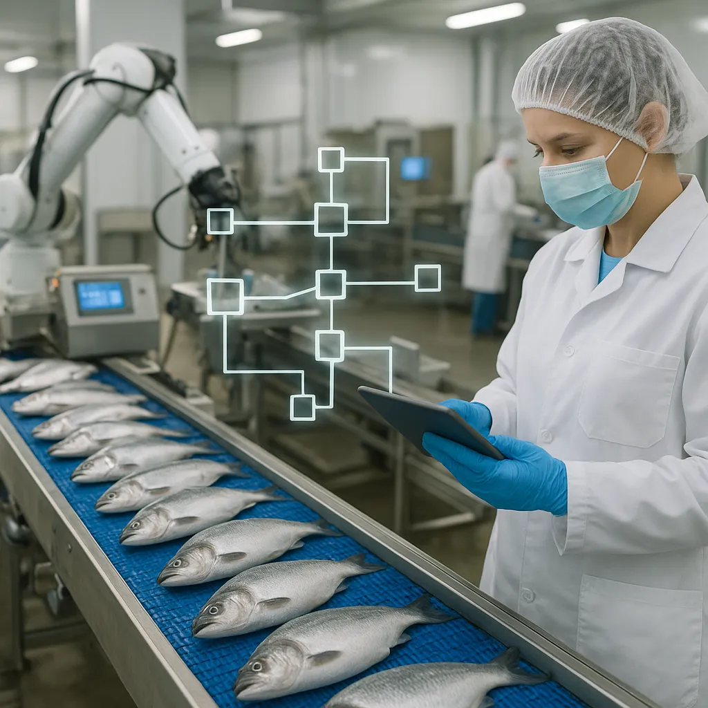 Blockchain w łańcuchu dostaw ryb – pełna identyfikowalność produktu