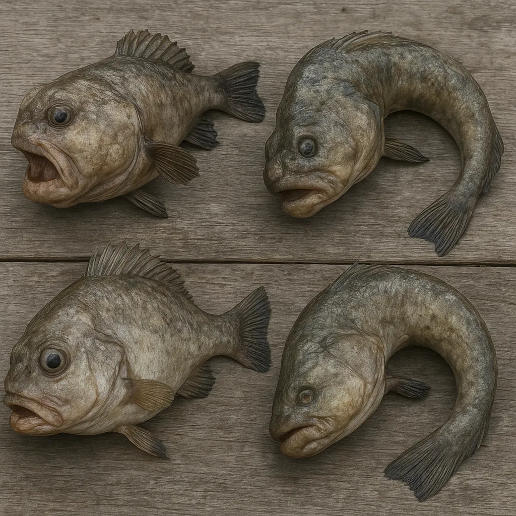 Najbardziej niezwykłe deformacje ryb złowionych w Polsce