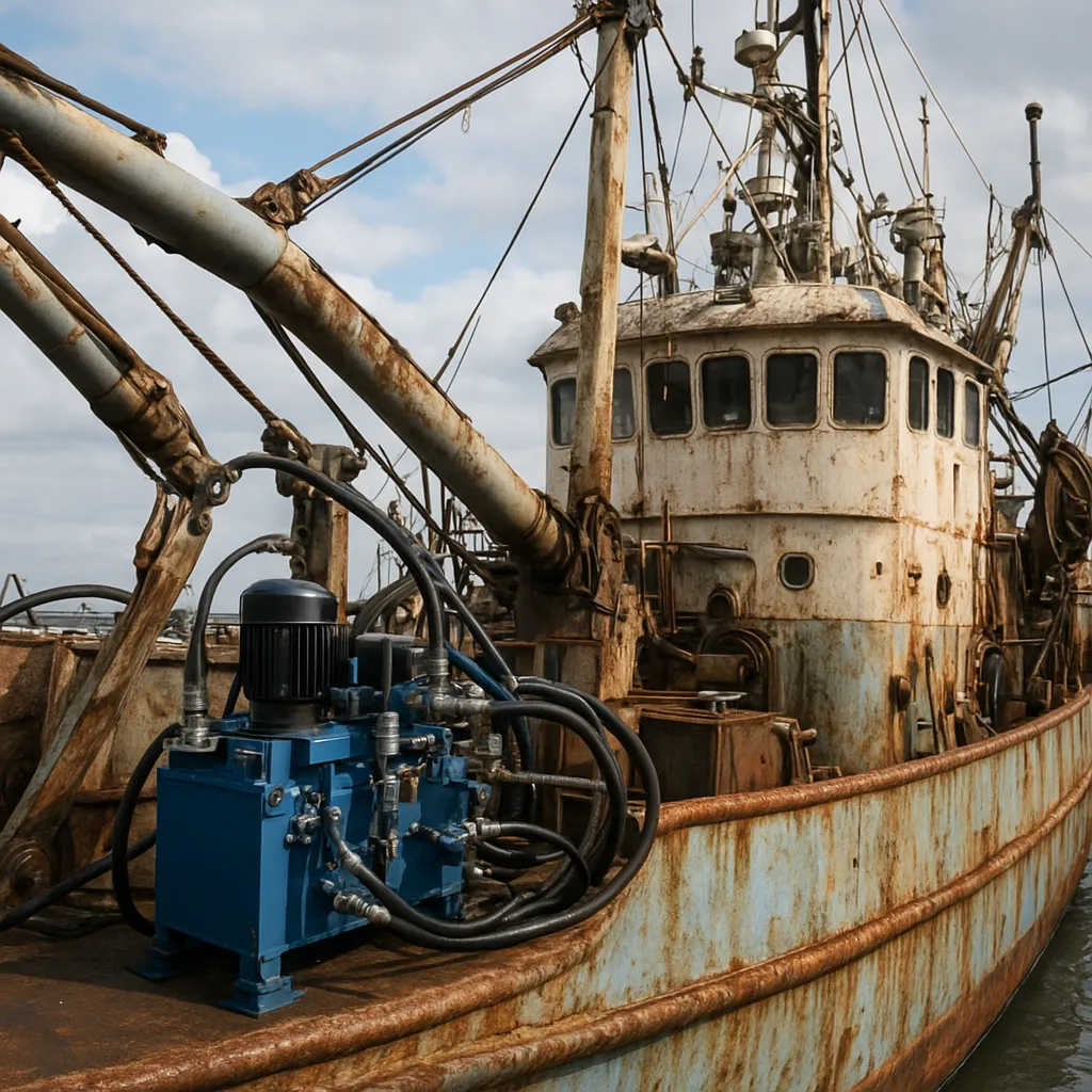 Modernizacja systemów hydraulicznych w starszych kutrach rybackich