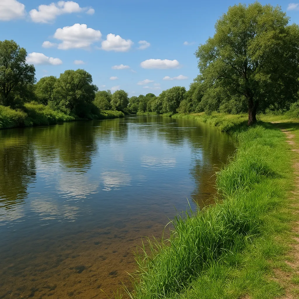 Rzeka Prosna – spokojne miejscówki na lina
