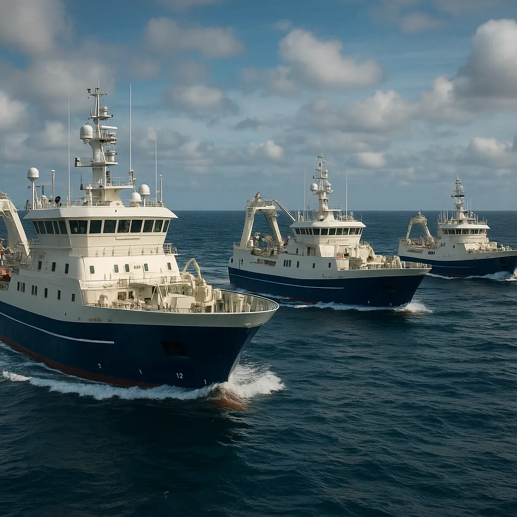 Najpopularniejsze modele duńskich trawlerów pelagicznych