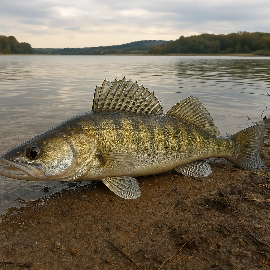 Zalew Mietkowski – sandacz z opadu