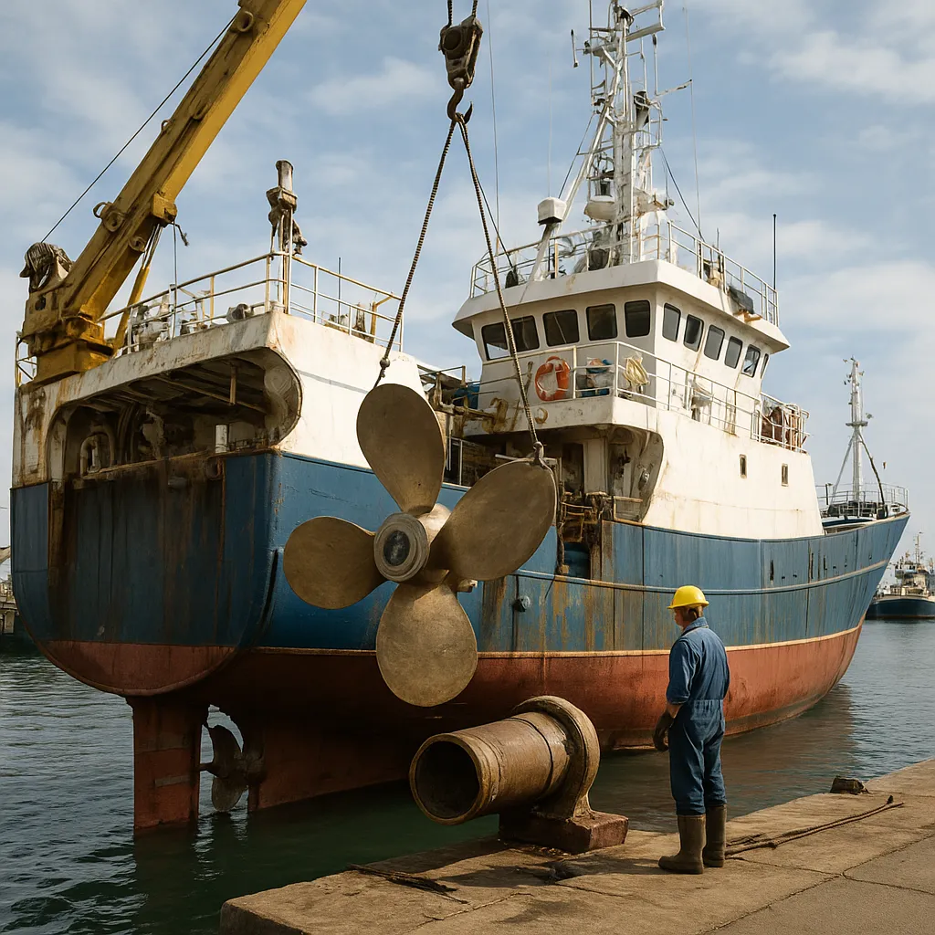 Wymiana śruby napędowej – kiedy ma sens i jakie daje efekty
