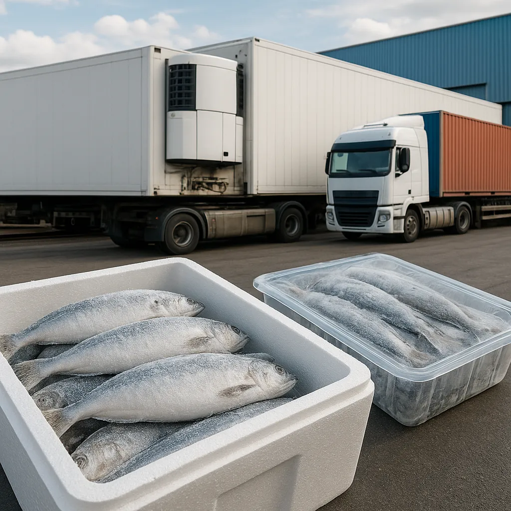 Transport intermodalny ryb mrożonych – czy to bezpieczne rozwiązanie