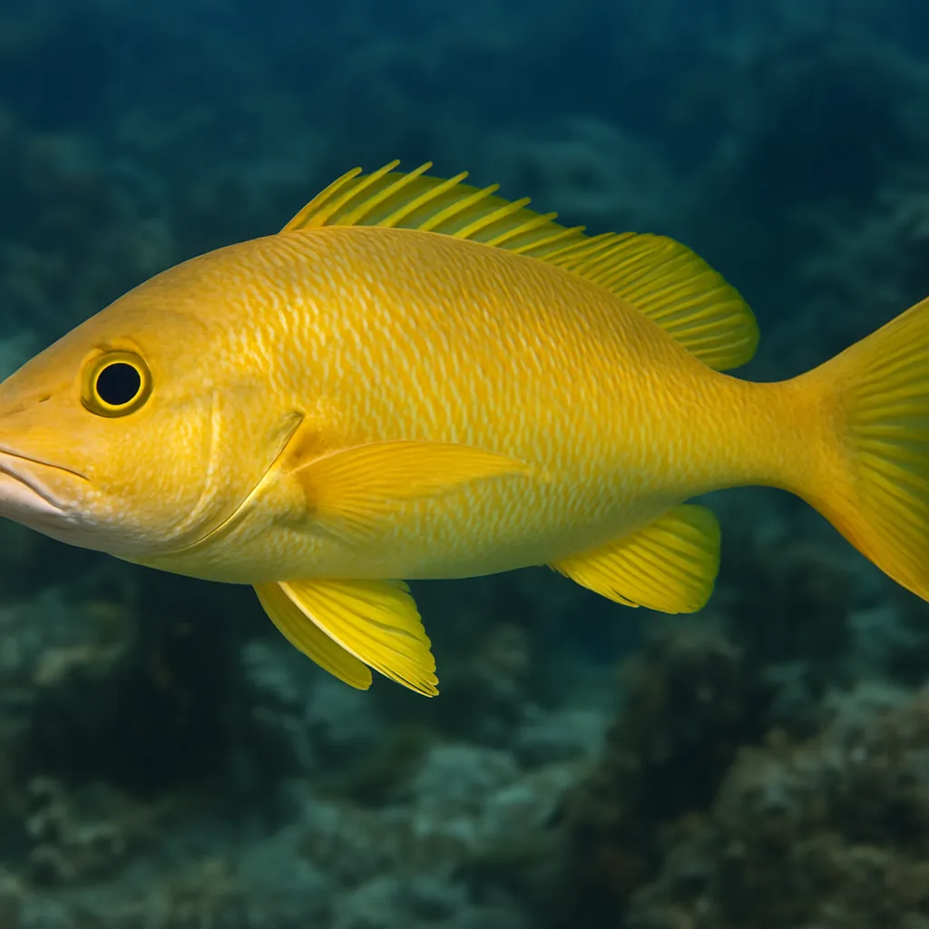 Lucjan żółty – Lutjanus lutescens