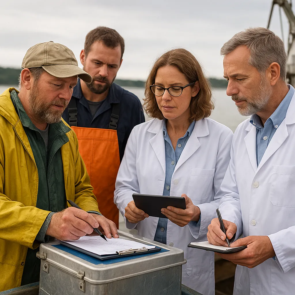 Współpraca rybaków z naukowcami – badania i monitoring