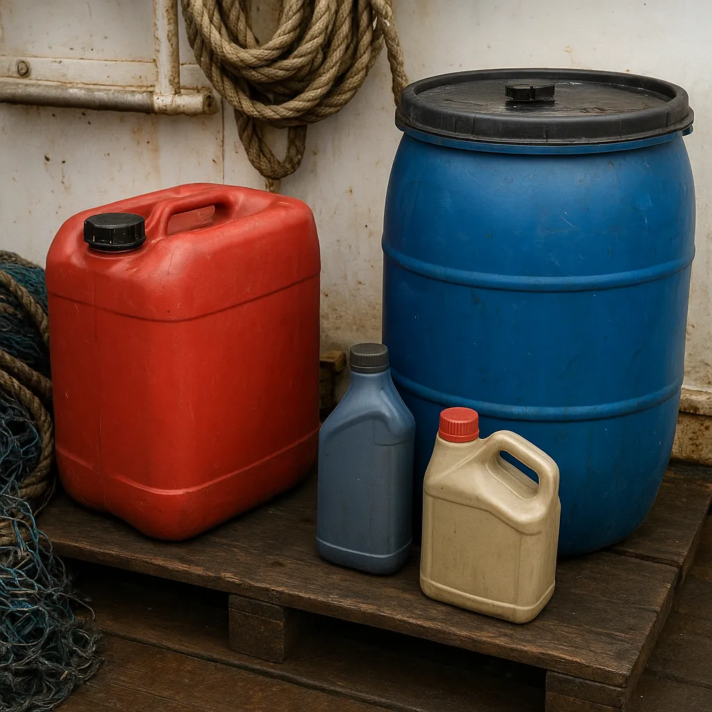 Jak prawidłowo magazynować paliwo i smary na jednostce