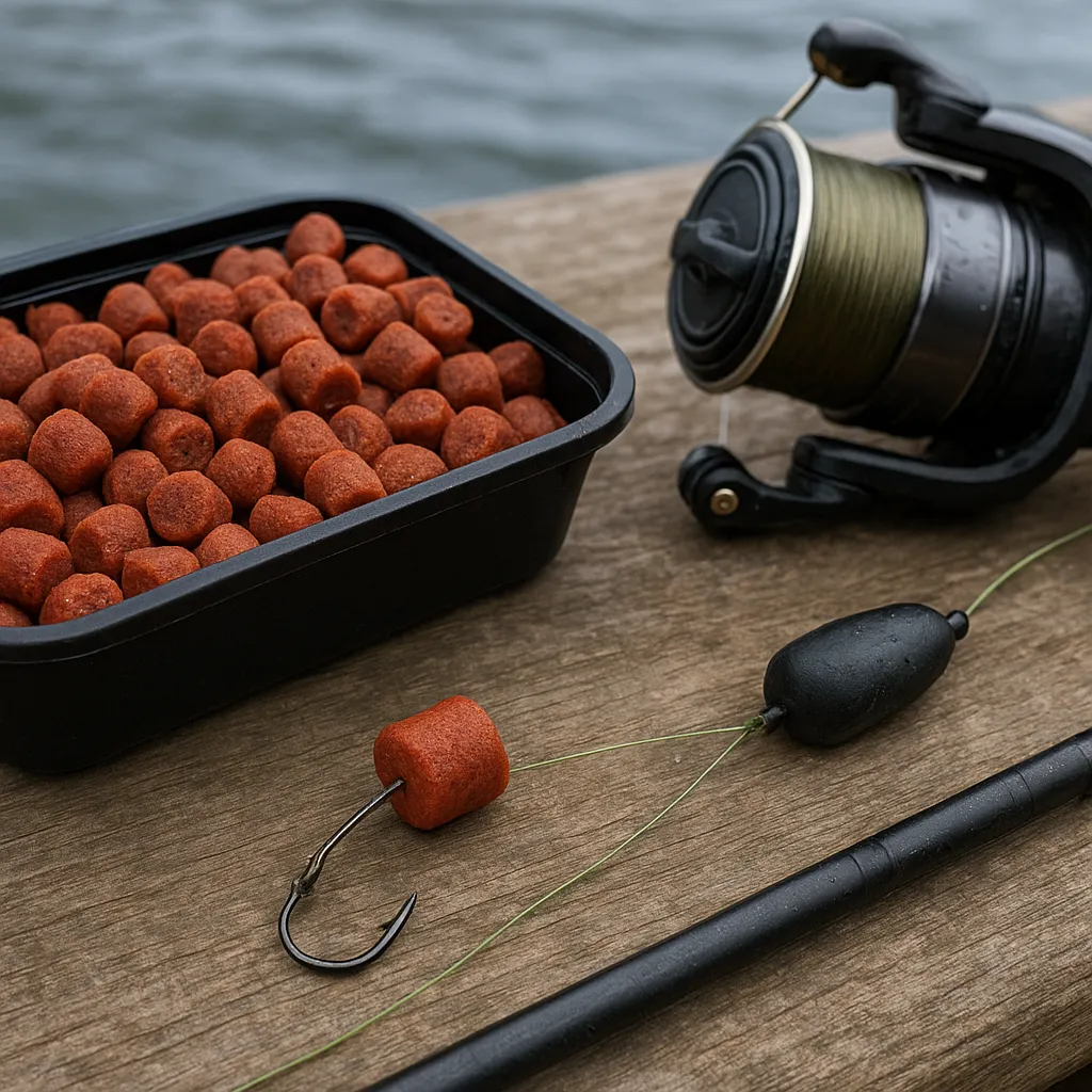 Test pelletów haczykowych – trwałość i praca w wodzie