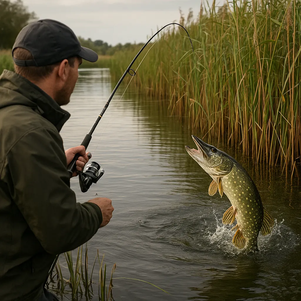 Jak łowić szczupaka w trzcinach