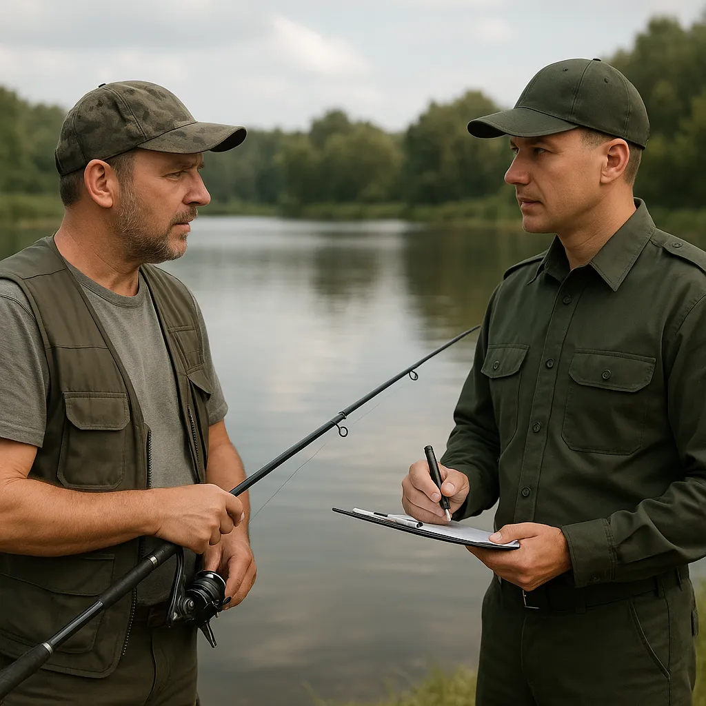 Czy można fotografować kontrolę wędkarską
