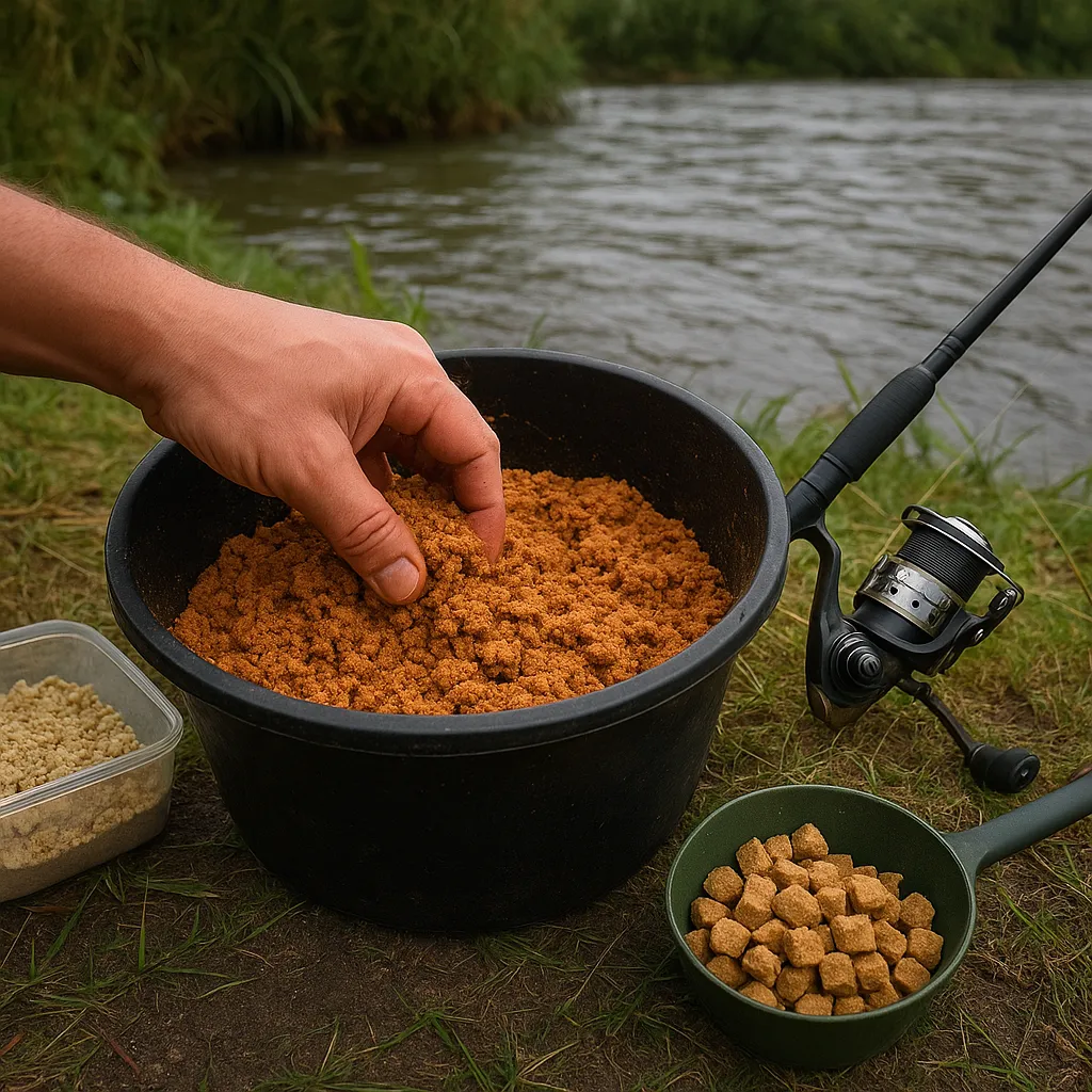 Jak przygotować zanętę na rzekę z uciągiem
