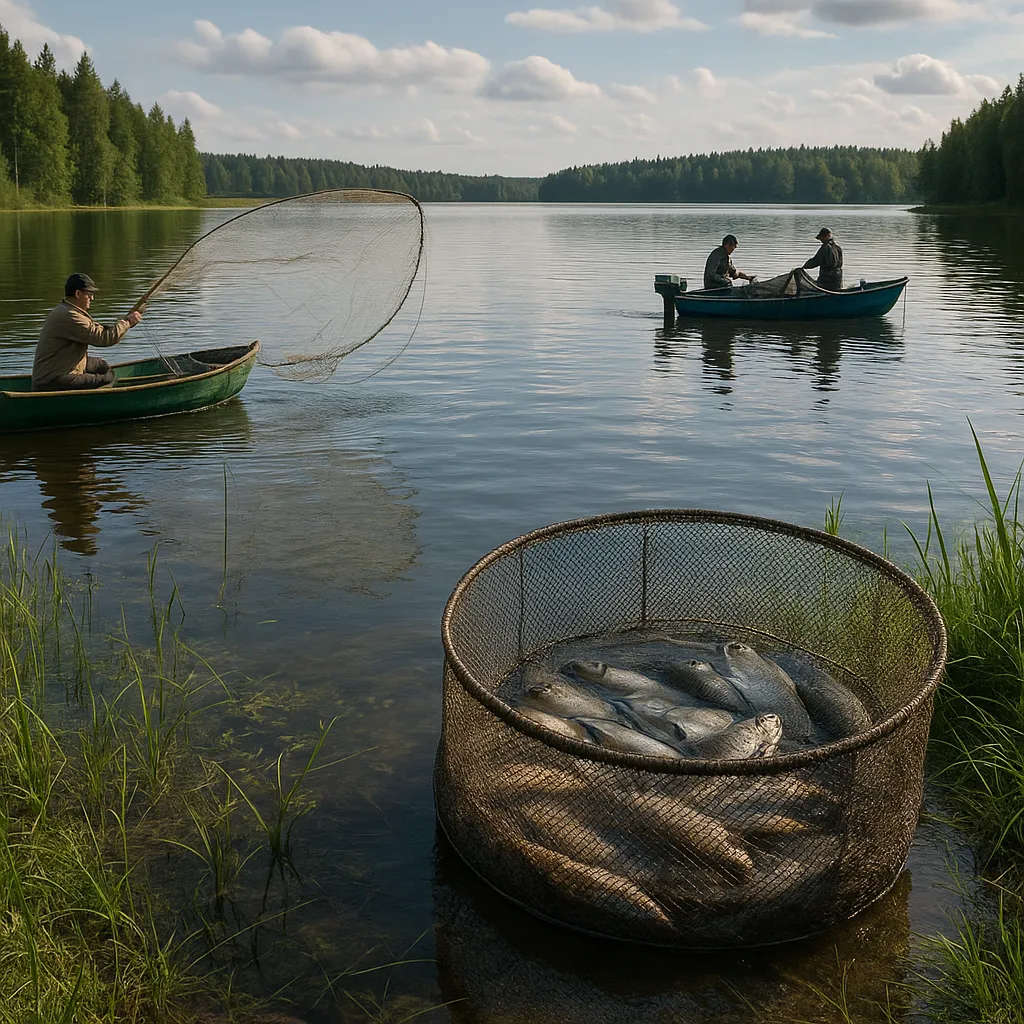 Ekosystem jeziora a intensywność odłowów