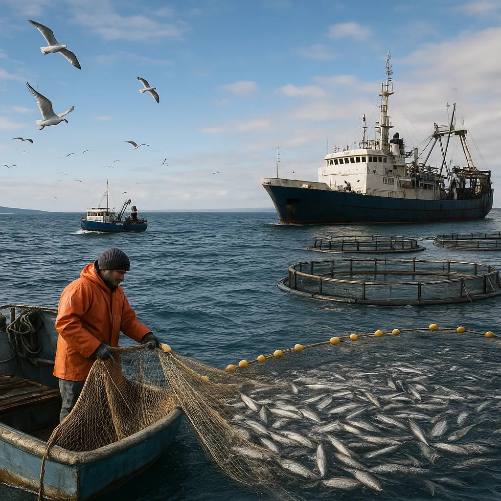 Zarządzanie rybołówstwem przybrzeżnym a przemysłowym
