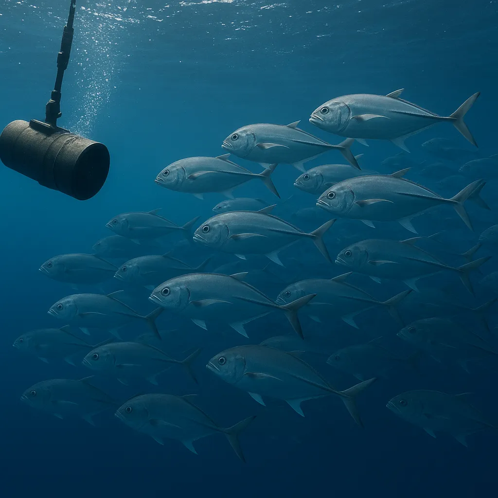 Wpływ hałasu podwodnego na zachowanie stad ryb