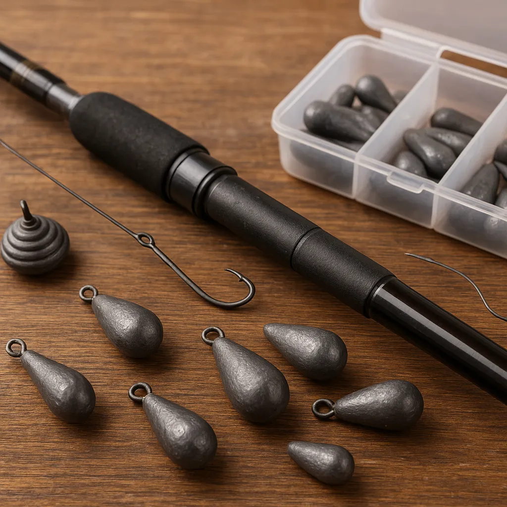 Jak dobrać ciężarki do łowienia gruntowego