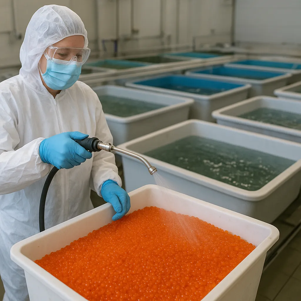 Dezynfekcja ikry – metody stosowane w nowoczesnych wylęgarniach