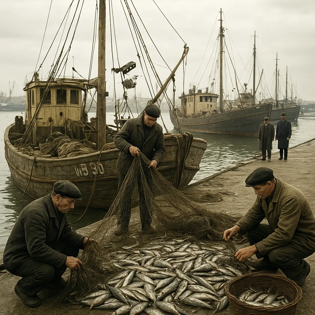 Rybactwo w czasach PRL – spółdzielnie i państwowe gospodarstwa rybackie