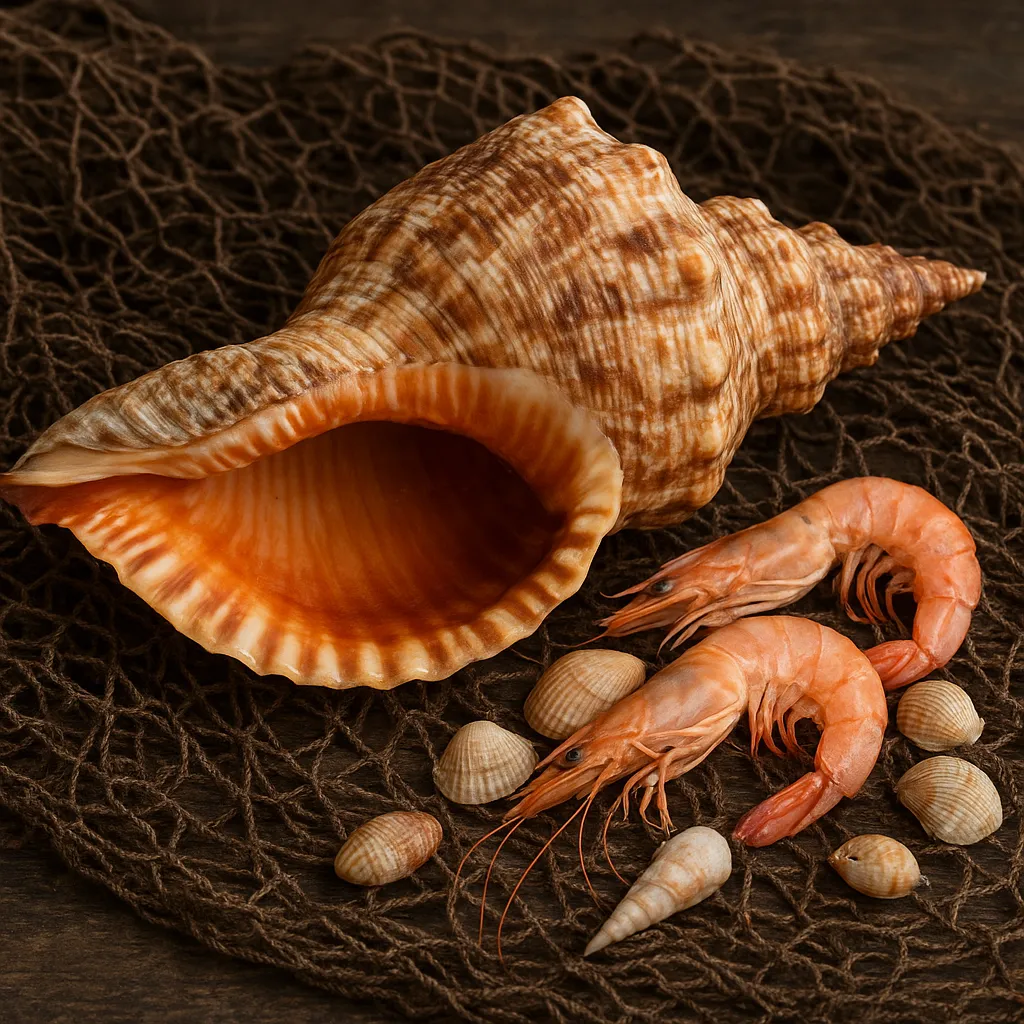 Ślimak morski trąbik – Charonia tritonis