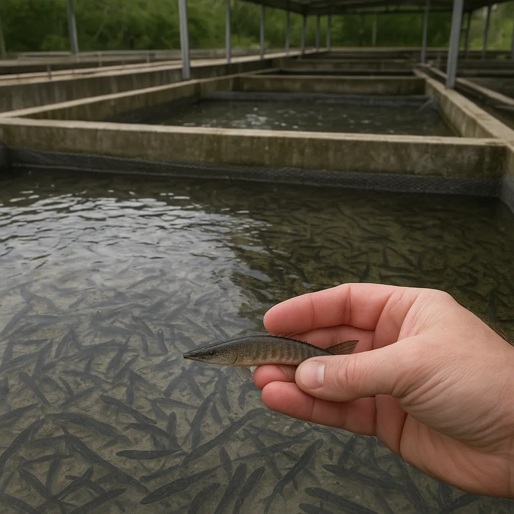 Produkcja narybku szczupaka na potrzeby zarybień