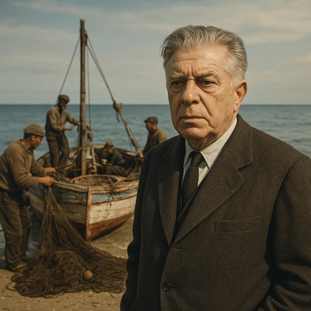 Eugenio Montale – Włochy – poeta inspirujący się życiem nad morzem i pracą rybaków