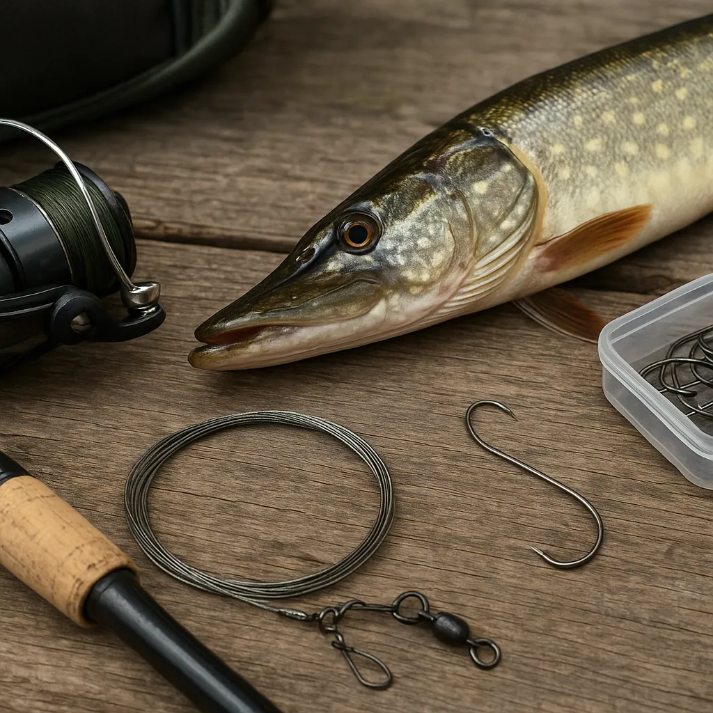 Jak dobrać przypony stalowe na szczupaka