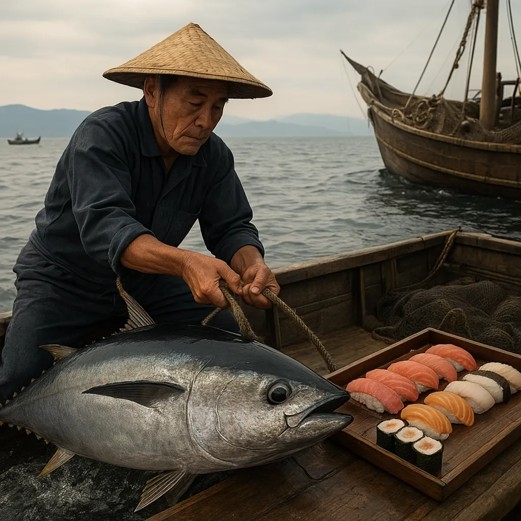Znaczenie rybactwa w kulturze japońskiej – od połowu tuńczyka po sushi