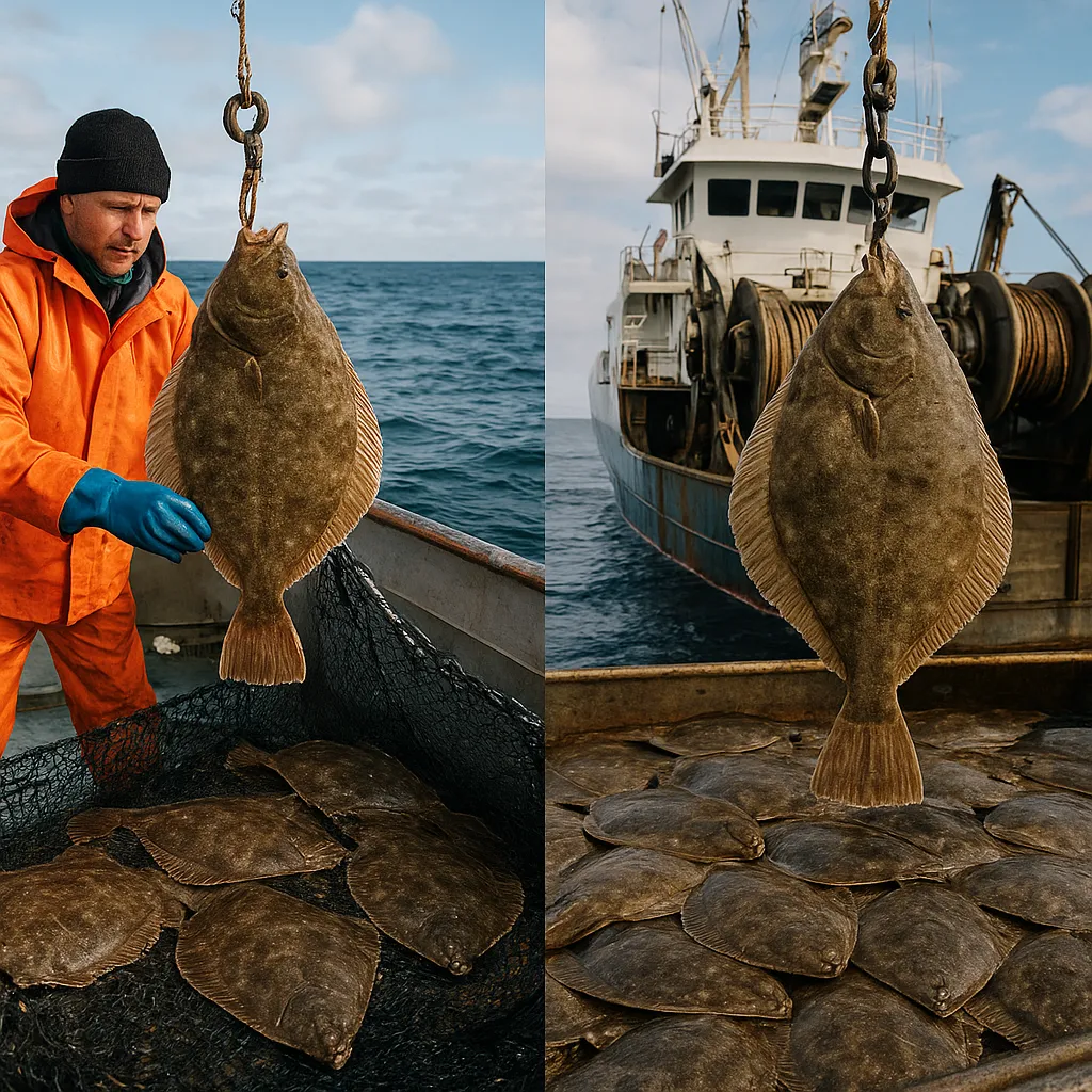 Połów flądry – połowy przybrzeżne a pełnomorskie