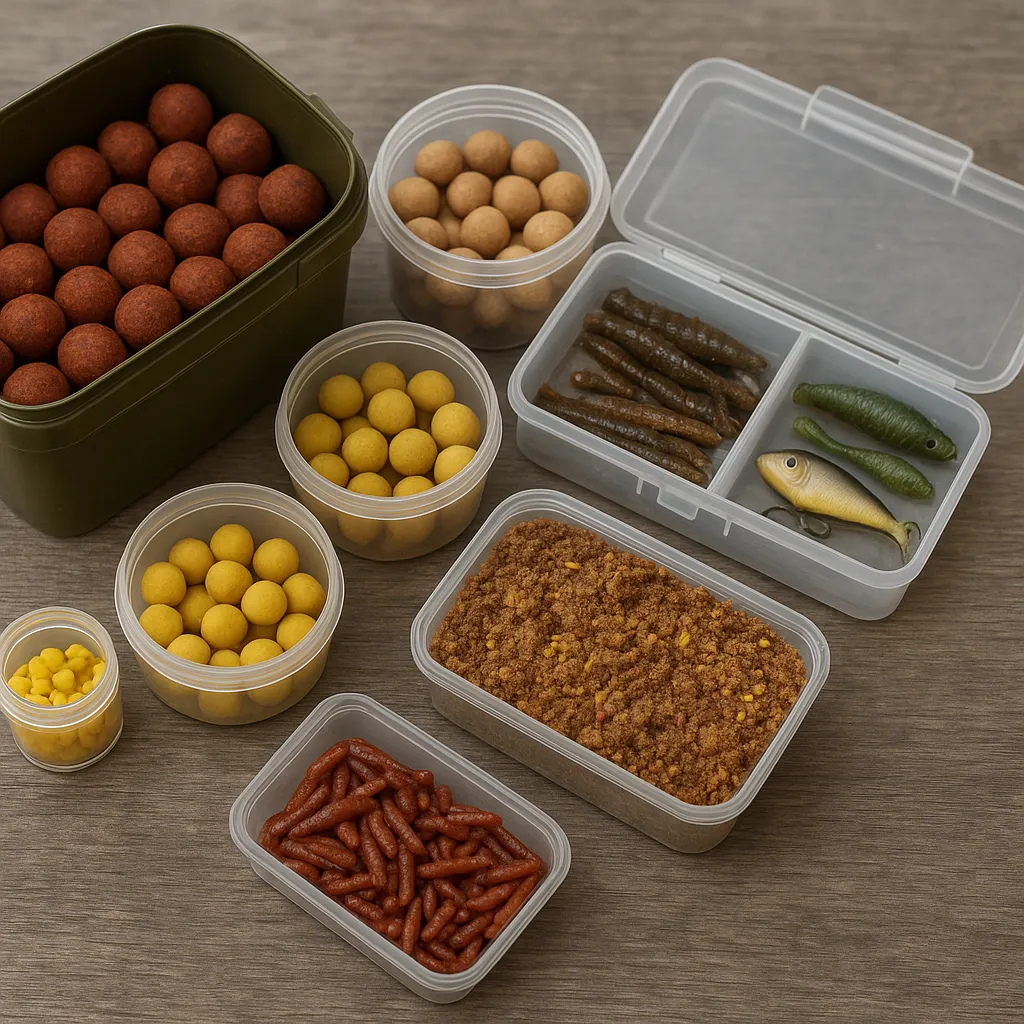 Jak przechowywać przynęty i zanęty