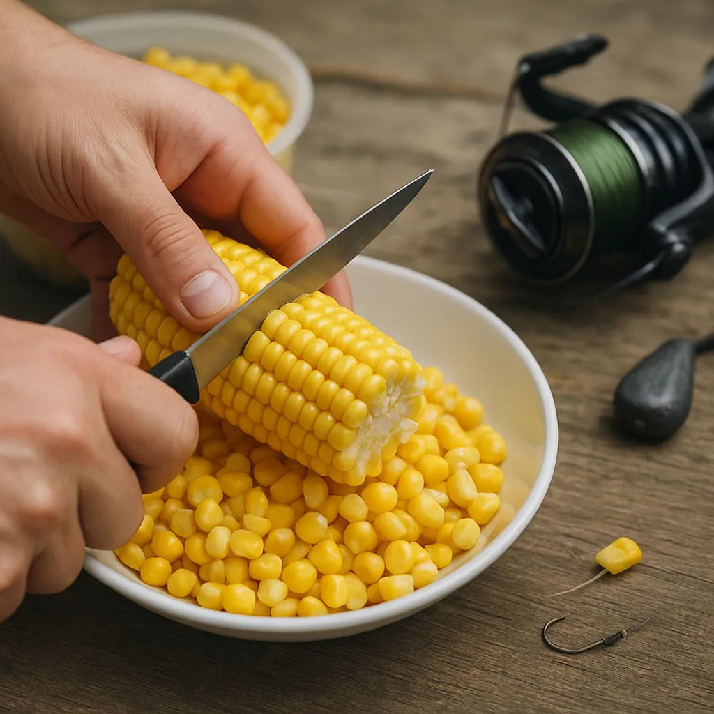 Jak przygotować kukurydzę na przynętę