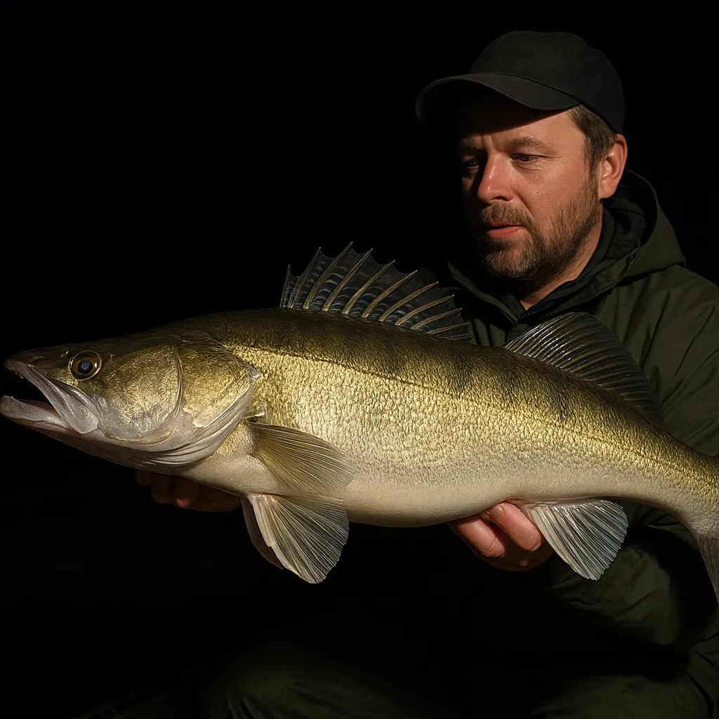 Rekordowy sandacz złowiony nocą – kulisy połowu