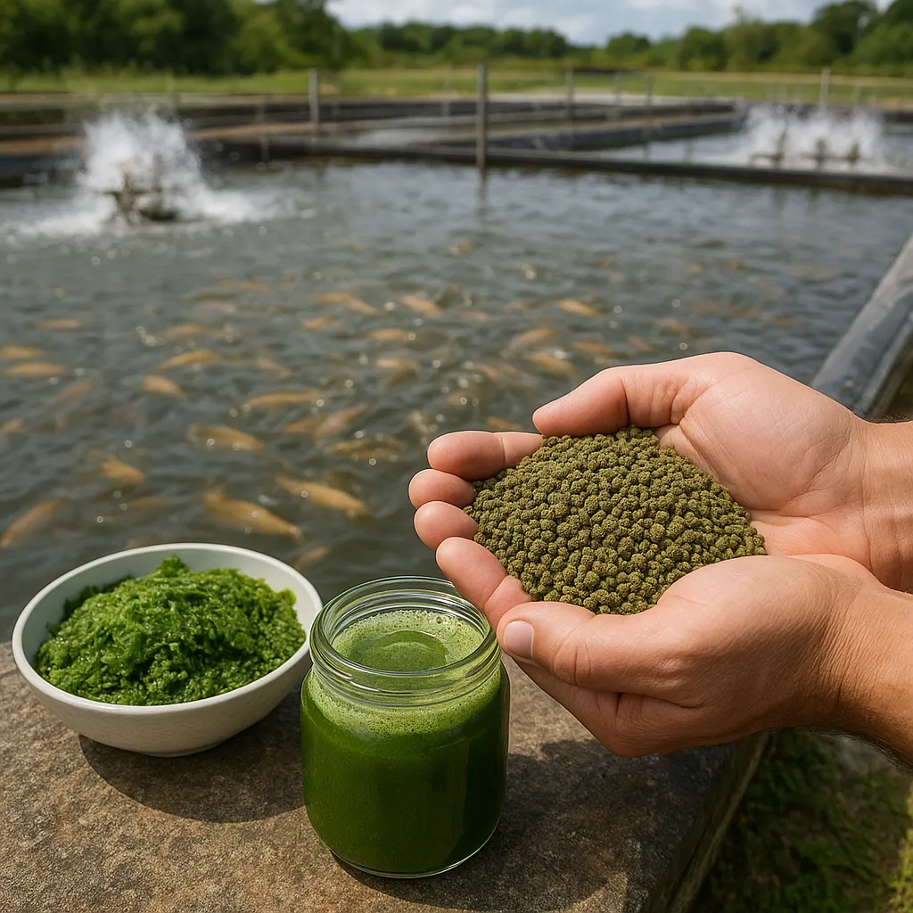 Zastosowanie alg i mikroalg w paszach dla ryb