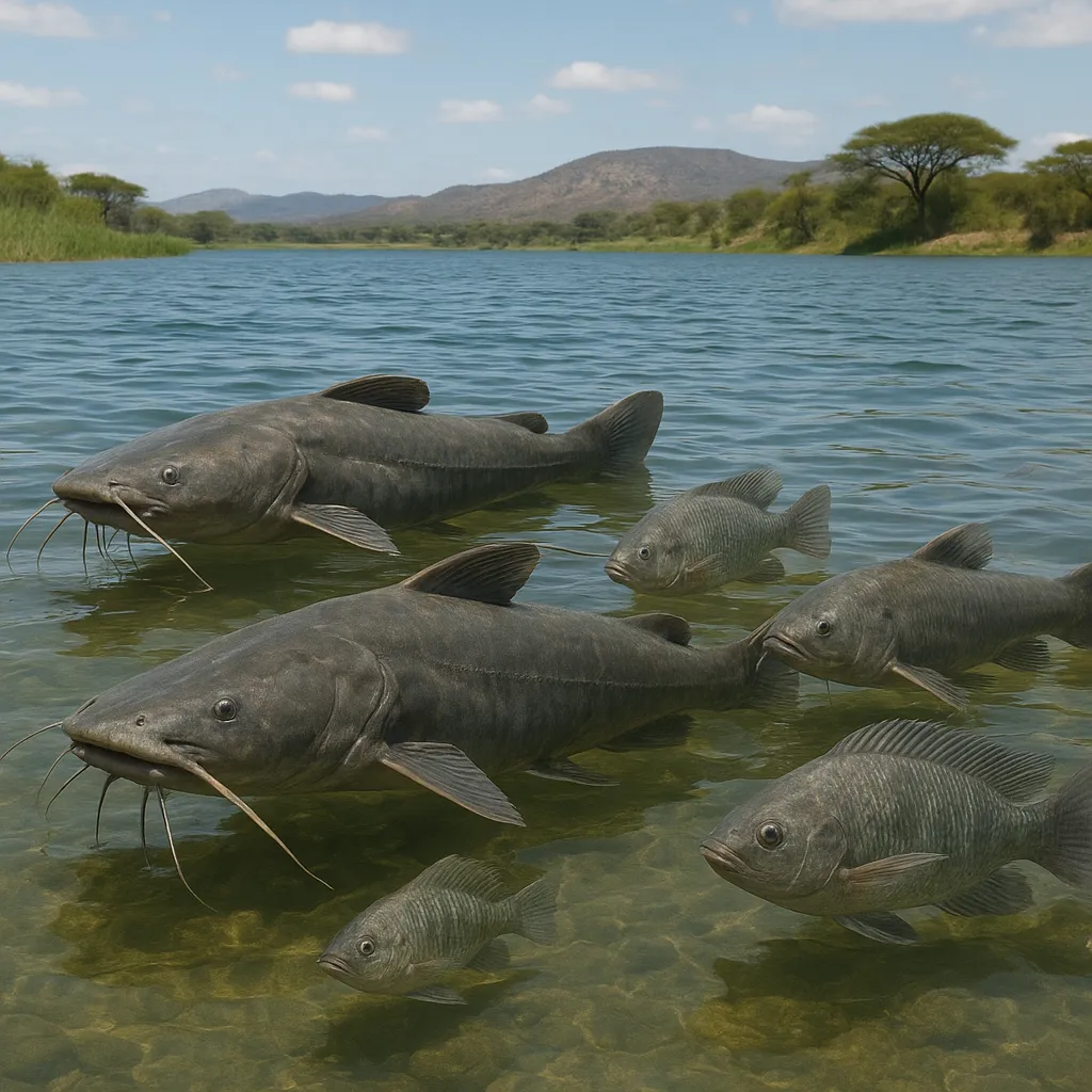 Lake Baringo – afrykańskie sumy i tilapie
