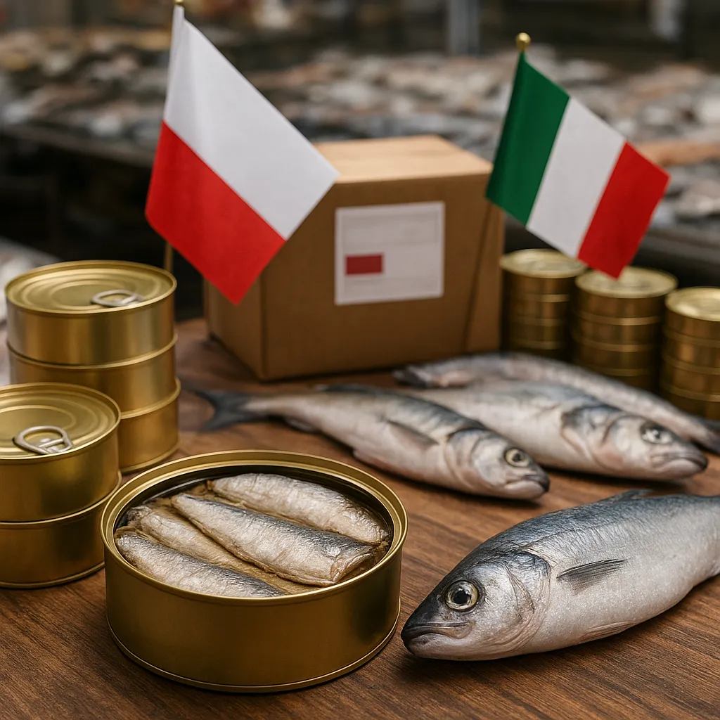 Rynek włoski a konserwy rybne z Polski