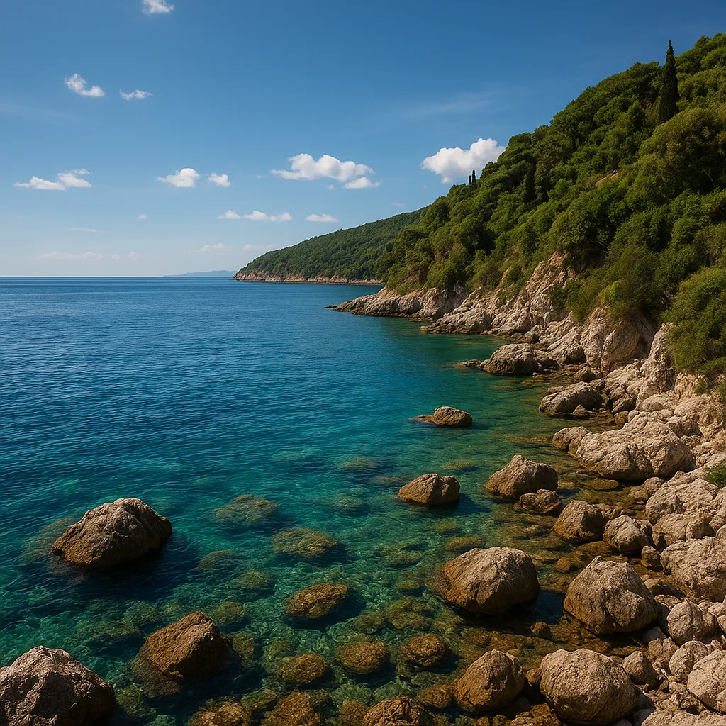 Morze Adriatyckie u wybrzeży Słowenii – Słowenia
