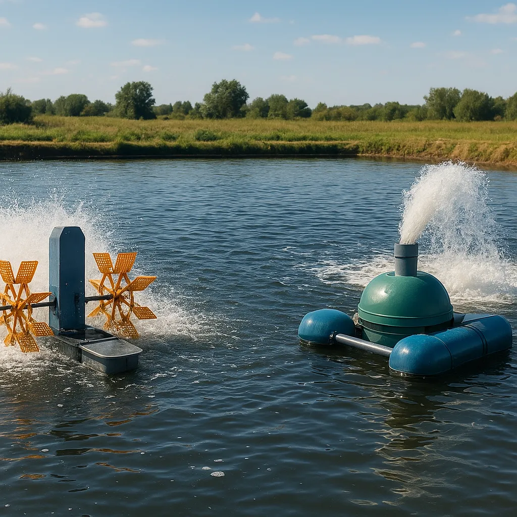 Systemy napowietrzania stawów – porównanie rozwiązań