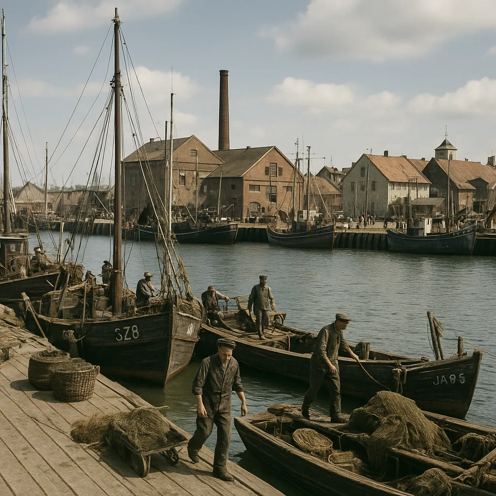 Rozwój portów rybackich nad Bałtykiem w XX wieku