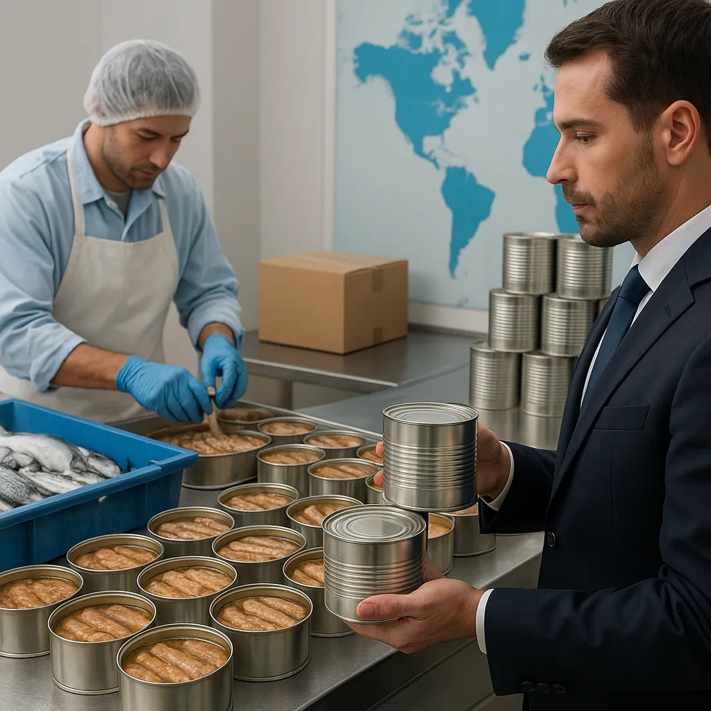 Handel przetworami rybnymi w modelu private label na rynkach UE