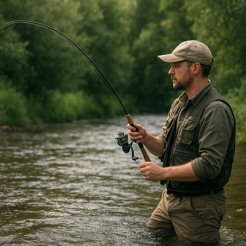 Spinning na małych rzekach – sprzęt i taktyka