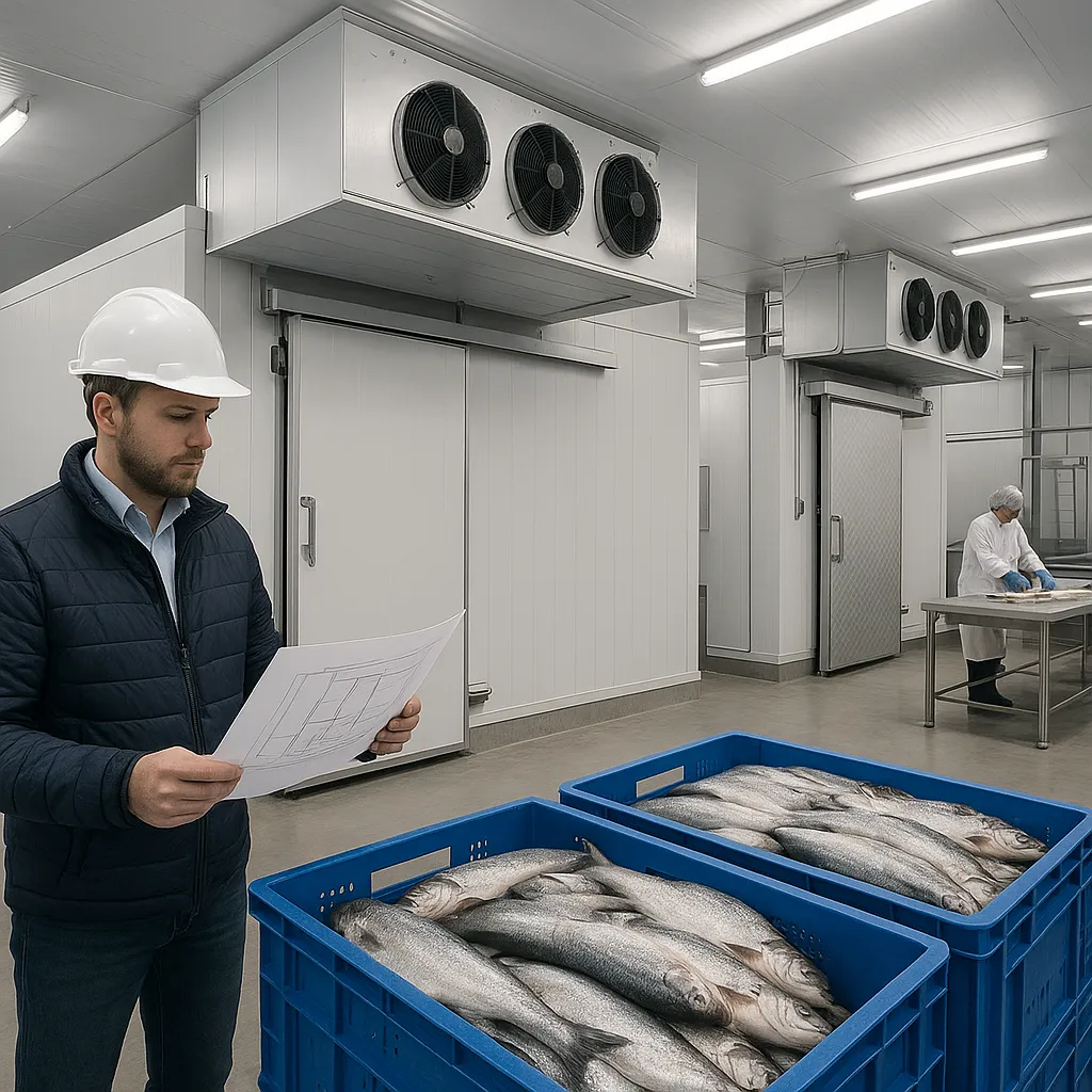 Projektowanie chłodni i mroźni w przetwórni ryb