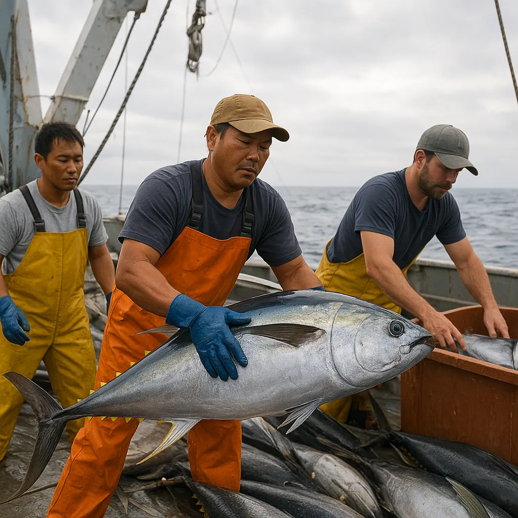 Połów tuńczyka żółtopłetwego – rynki azjatyckie i europejskie