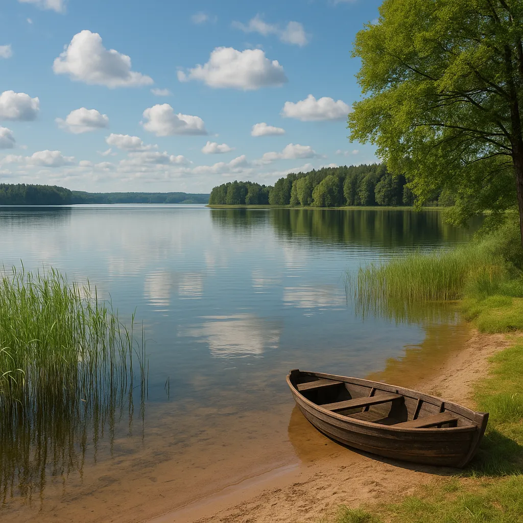 Jezioro Wdzydze – mazurski klimat na Kaszubach