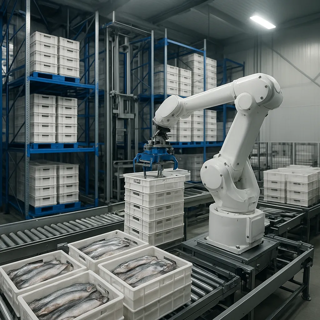 Inteligentne magazyny chłodnicze z automatycznym systemem składowania