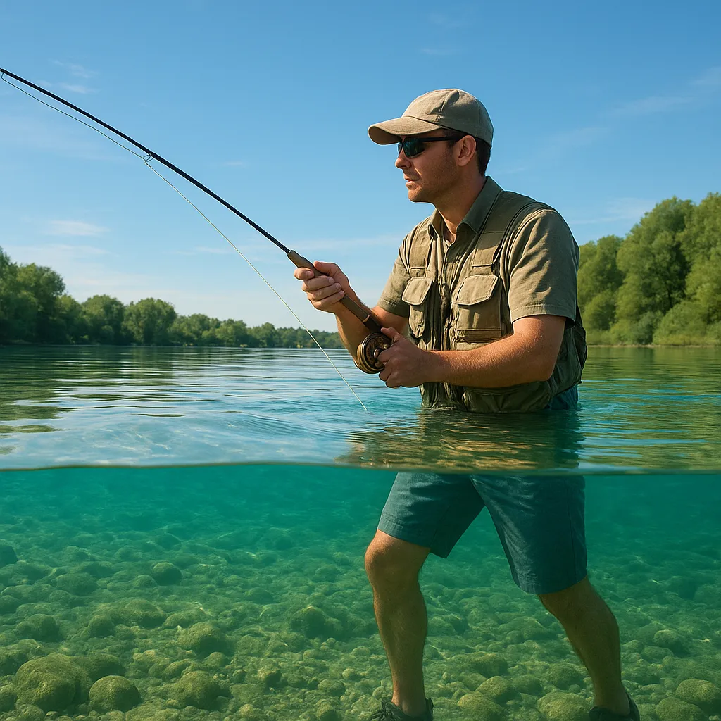 Jak łowić w wodzie o dużej przejrzystości