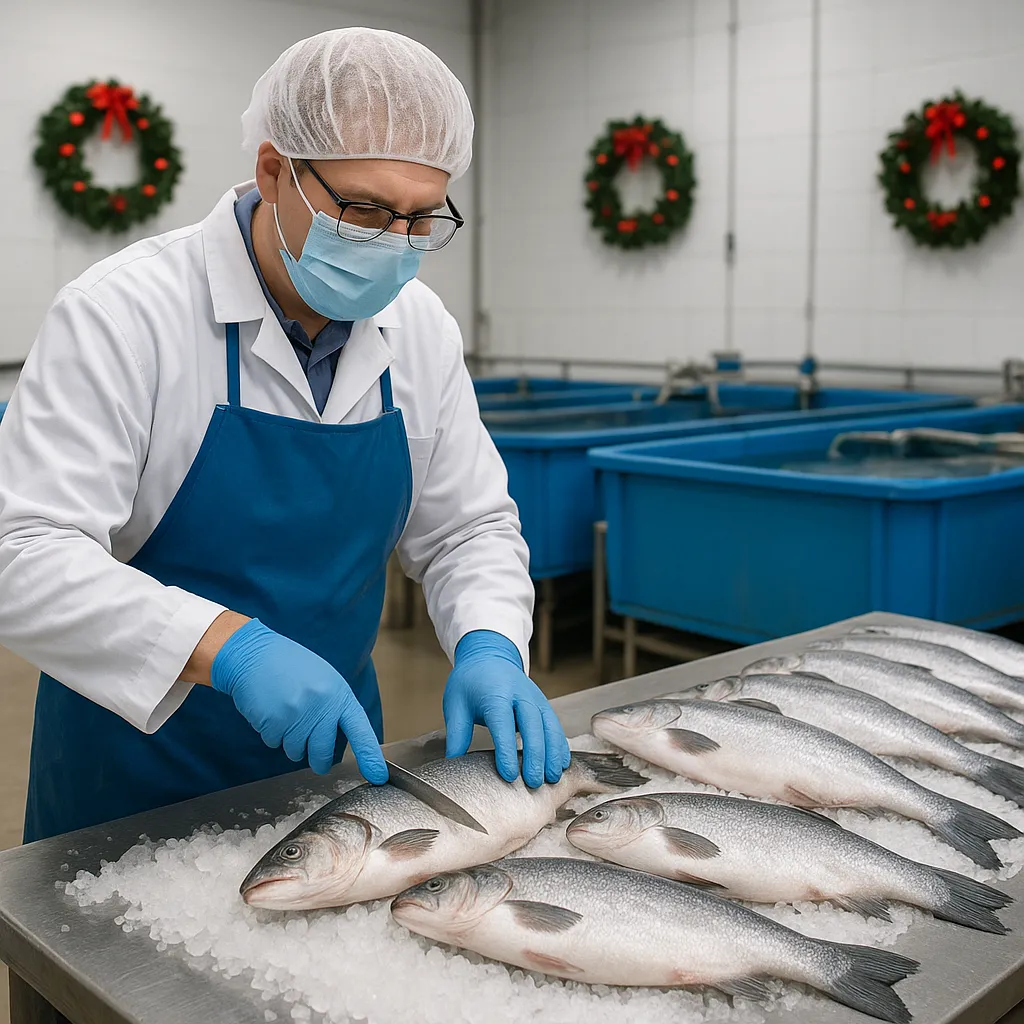 Jak przygotować ryby do sprzedaży w okresie świątecznym