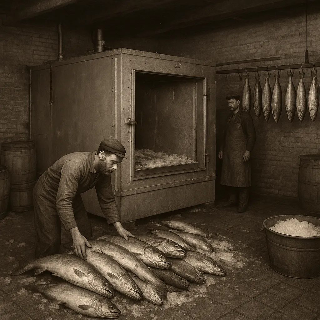 Historia lodowni i pierwszych chłodni w przemyśle rybnym