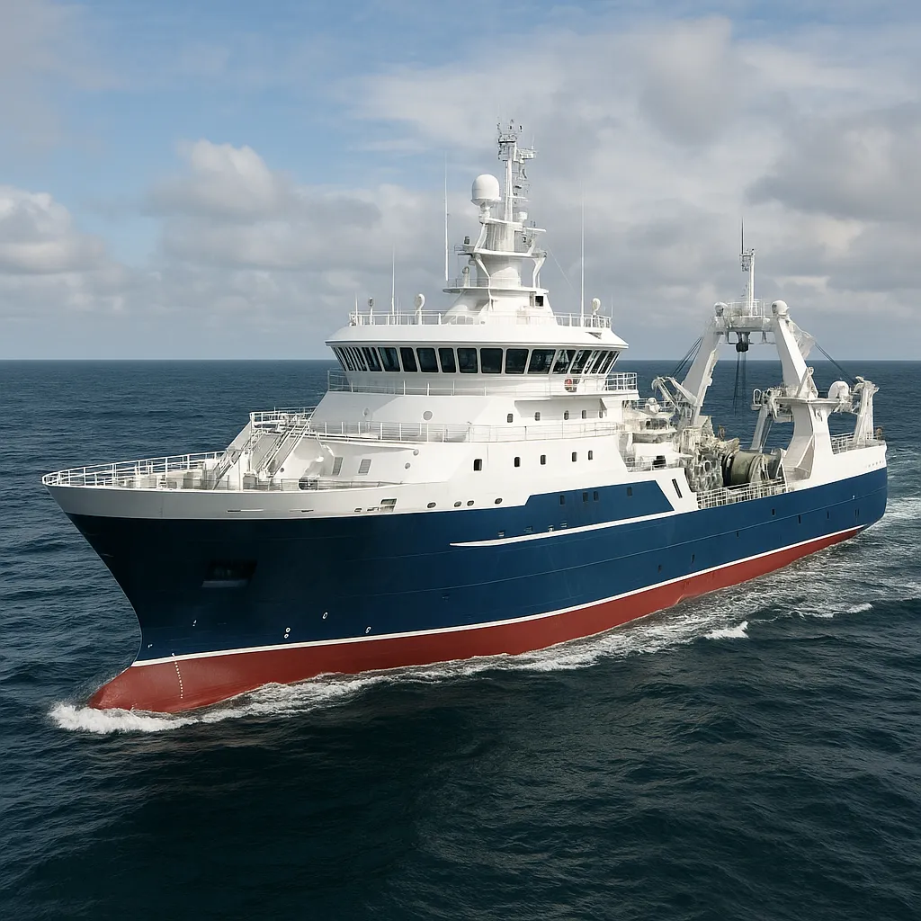 Największe trawlery świata – parametry techniczne i wyposażenie