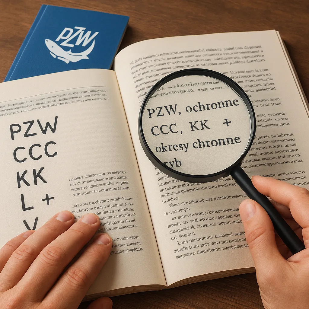 Jak interpretować skróty i oznaczenia w regulaminie PZW?