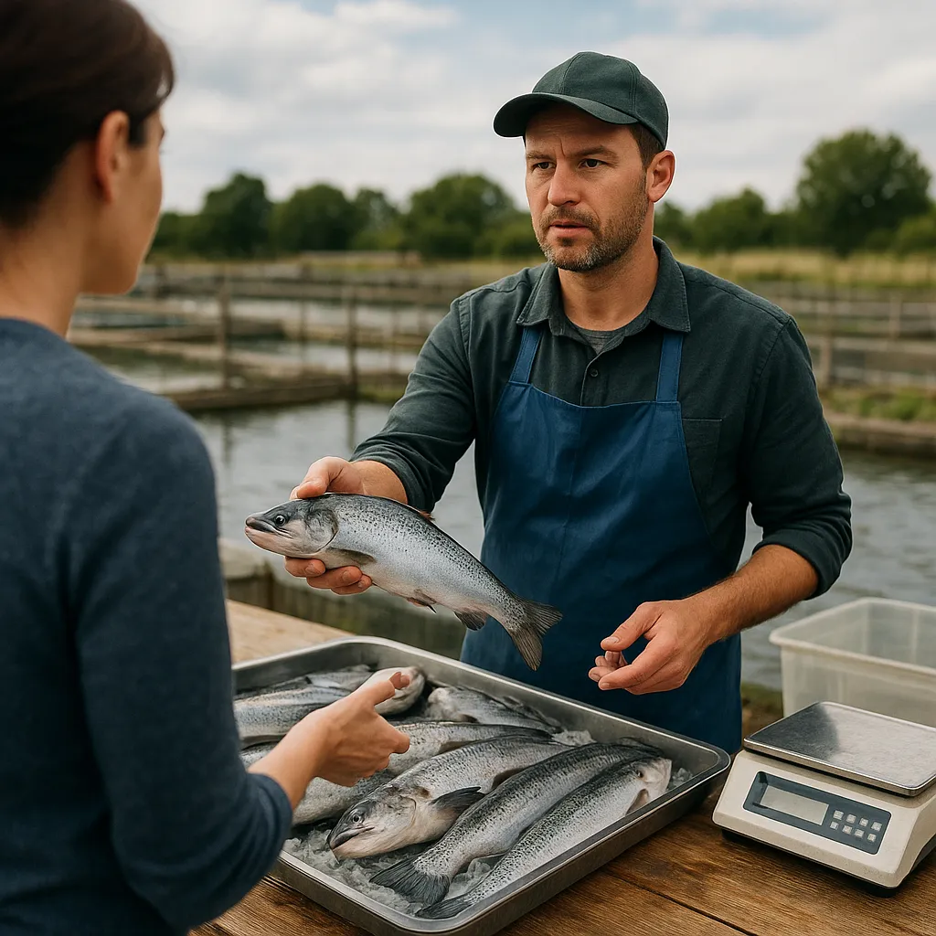 Sprzedaż bezpośrednia ryb z gospodarstwa – wymogi prawne
