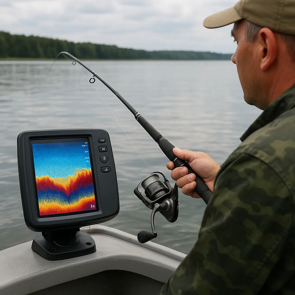 Echosonda w wędkarstwie – jak czytać obraz dna