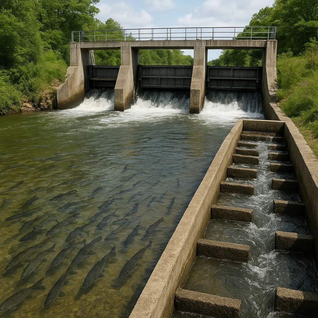 Jak budowa tam wpływa na migrację i populacje ryb